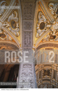 Localizzazione:..VENEZIA / S. MARCO..Oggetto:..Soggetto:..PALAZZO DUCALE / SCALA D ORO..Cronologia: ..XVI SEC..Definizione Culturale:..   Autore: JACOPO SANSOVINO..SCARPAGNINO..ALESSANDRO VITTORIA (STUCCHI)..   Stile: ..   Editori/Stampatori:..   Committenza:..Materia e Tecnica:..Collocazione:..Note:....Riproduzione Fotografica:..Graziano Arici/Rosebud2 .Copyright:..Graziano Arici/Rosebud2 .Data:..1997..Costo:..A..