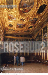 Localizzazione:..VENEZIA / S. MARCO..Oggetto:..Soggetto:..PALAZZO DUCALE / SALA DEL COLLEGIO..Cronologia: ..XVI SEC..Definizione Culturale:..   Autore: ANTONIO DA PONTE..PALLADIO (PROGETTO)..RUSCONI..   Stile: ..   Editori/Stampatori:..   Committenza:..Materia e Tecnica:..Collocazione:..Note:....Riproduzione Fotografica:..Graziano Arici/Rosebud2 .Copyright:..Graziano Arici/Rosebud2 .Data:..1997..Costo:..A..