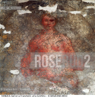 Localizzazione:..VENEZIA / CANNAREGIO..Oggetto:..Soggetto:..CA D ORO / GALLERIA FRANCHETTI / LA NUDA AFFRESCO ..Cronologia: XVI..Definizione Culturale:..   Autore: GIORGIONE TIZIANO  ..   Stile: ..   Editori/Stampatori: ..   Committenza: ..Materia e Tecnica:..Collocazione: GIA AL FONTEGO DEI TEDESCHI..Note:..PALAZZI MUSEI ..Riproduzione Fotografica:..Copyright:..Graziano Arici/Rosebud2 .Data:..1995..Costo:..A
