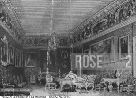 Localizzazione:..VENEZIA / S. MARCO..Oggetto:..Soggetto:..PALAZZO MOCENIGO / STAMPA DELLA STANZA DI GEORGE BYRON..Cronologia:  ..Definizione Culturale:..   Autore: ..   Stile: ..   Editori/Stampatori:..   Committenza:..Materia e Tecnica:..Collocazione:..Note:..PALAZZI ..Riproduzione Fotografica:..Copyright:..Graziano Arici/Rosebud2 .Data:..1996..Costo:..A