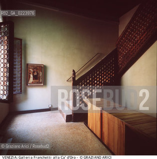 Localizzazione:..VENEZIA / CANNAREGIO..Oggetto:..Soggetto:..CA D ORO / GALLERIA FRANCHETTI..Cronologia: ..Definizione Culturale:..   Autore:   ..   Stile: ..   Editori/Stampatori: ..   Committenza: ..Materia e Tecnica:..Collocazione:..Note:..PALAZZI MUSEI ..Riproduzione Fotografica:..Copyright:..Graziano Arici/Rosebud2 .Data:..1995..Costo:..A