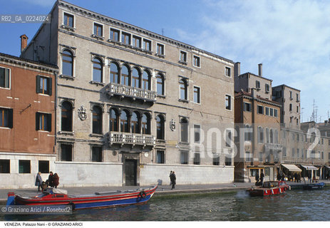 Localizzazione:..VENEZIA / CANNAREGIO..Oggetto:..Soggetto:..PALAZZO NANI..Cronologia: ..XVI SEC..Definizione Culturale: ..   Autore: ..   Stile: RINASCIMENTO..   Editori/Stampatori:..   Committenza:..Materia e Tecnica:..Collocazione:..Note:..PALAZZI..Riproduzione Fotografica:..Graziano Arici/Rosebud2 .Copyright:..Graziano Arici/Rosebud2 .Data:..1998..Costo:..A..