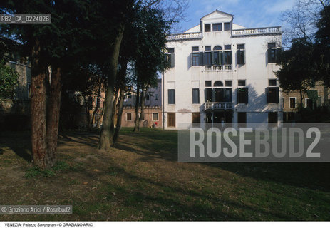 Localizzazione:..VENEZIA / CANNAREGIO..Oggetto:..Soggetto:..PALAZZO SAVORGNAN / GIARDINO ISTITUTO TECNICO PER IL TURISMO..Cronologia: ..XVII SEC..Definizione Culturale:..   Autore: GIUSEPPE SARDI..   Stile: ..   Editori/Stampatori:..   Committenza:..Materia e Tecnica:..Collocazione:..Note:..PALAZZI..Riproduzione Fotografica:..Graziano Arici/Rosebud2 .Copyright:..Graziano Arici/Rosebud2 .Data:..1998..Costo:..A..