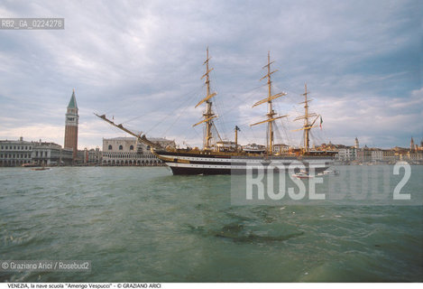 Localizzazione:..VENEZIA..Oggetto:..Soggetto:..NAVE SCUOLA AMERIGO VESPUCCI / BARCA A VELA IN BACINO S. MARCO..Cronologia: ....Definizione Culturale:..   Autore: ..   Stile:..   Editori/Stampatori:..   Committenza:..Materia e Tecnica:..Collocazione:..Note:..BARCHE E CANALI..Riproduzione Fotografica:..Graziano Arici/Rosebud2 .Copyright:..Graziano Arici/Rosebud2 .Data:..1990..Costo:..A..