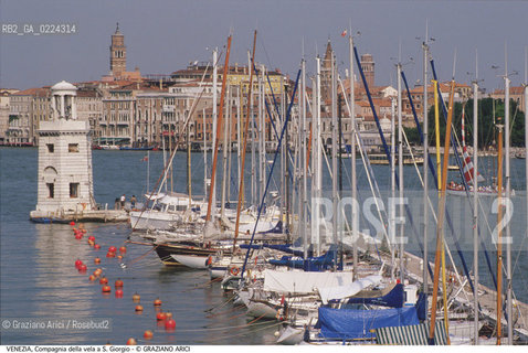 Localizzazione:..VENEZIA / ISOLA DI S. GIORGIO..Oggetto:..Soggetto:..COMPAGNIA DELLA VELA / BACINO S. MARCO..Cronologia: ....Definizione Culturale:..   Autore: ..   Stile:..   Editori/Stampatori:..   Committenza:..Materia e Tecnica:..Collocazione:..Note:..BARCHE E CANALI..Riproduzione Fotografica:..Graziano Arici/Rosebud2 .Copyright:..Graziano Arici/Rosebud2 .Data:..1995..Costo:..A..