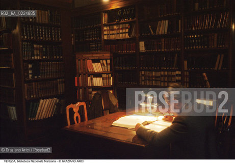 Localizzazione:..VENEZIA / S. MARCO..Oggetto:..Soggetto:..BIBLIOTECA NAZIONALE MARCIANA / SALA DI LETTURA RISERVATA..Cronologia: ....Definizione Culturale:..   Autore: ....   Stile: ..   Editori/Stampatori:..   Committenza:..Materia e Tecnica:..Collocazione:..Note:..MONUMENTALE..Riproduzione Fotografica:..Graziano Arici/Rosebud2 .Copyright:..Graziano Arici/Rosebud2 .Data:..1995..Costo:..A..