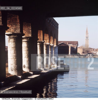 Localizzazione:..VENEZIA / CASTELLO..Oggetto:..Soggetto:..GAGGIANDRE / DARSENA ARSENALE NUOVISSIMO..Cronologia: ..XVI SECOLO..Definizione Culturale:..   Autore: ..JACOPO SANSOVINO..   Stile: ..   Editori/Stampatori:..   Committenza:..Materia e Tecnica:..Collocazione:..Note:..ARCHEOLOGIA INDUSTRIALE..Riproduzione Fotografica:..Graziano Arici/Rosebud2 .Copyright:..Graziano Arici/Rosebud2 .Data:..1990..Costo:..A..