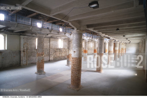 Localizzazione:..VENEZIA / CASTELLO..Oggetto:..Soggetto:..ARSENALE CORDERIE DELLA TANA..Cronologia: ..XIV XVI SECOLO..Definizione Culturale:..   Autore: ..ANTONIO DA PONTE..   Stile: ..   Editori/Stampatori:..   Committenza:..Materia e Tecnica:..Collocazione:..Note:..ARCHEOLOGIA INDUSTRIALE..Riproduzione Fotografica:..Graziano Arici/Rosebud2 .Copyright:..Graziano Arici/Rosebud2 .Data:..1995..Costo:..A..