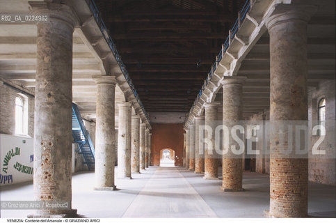 Localizzazione:..VENEZIA / CASTELLO..Oggetto:..Soggetto:..ARSENALE CORDERIE DELLA TANA..Cronologia: ..XIV XVI SECOLO..Definizione Culturale:..   Autore: ..ANTONIO DA PONTE..   Stile: ..   Editori/Stampatori:..   Committenza:..Materia e Tecnica:..Collocazione:..Note:..ARCHEOLOGIA INDUSTRIALE..Riproduzione Fotografica:..Graziano Arici/Rosebud2 .Copyright:..Graziano Arici/Rosebud2 .Data:..1995..Costo:..A..