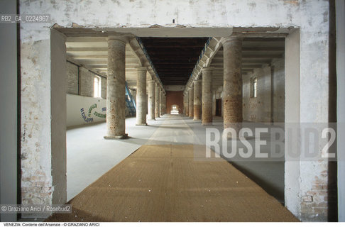 Localizzazione:..VENEZIA / CASTELLO..Oggetto:..Soggetto:..ARSENALE CORDERIE DELLA TANA..Cronologia: ..XIV XVI SECOLO..Definizione Culturale:..   Autore: ..ANTONIO DA PONTE..   Stile: ..   Editori/Stampatori:..   Committenza:..Materia e Tecnica:..Collocazione:..Note:..ARCHEOLOGIA INDUSTRIALE..Riproduzione Fotografica:..Graziano Arici/Rosebud2 .Copyright:..Graziano Arici/Rosebud2 .Data:..1995..Costo:..A..