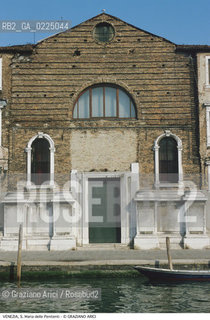 Localizzazione:..VENEZIA / CANNAREGIO..Oggetto:..Soggetto:..CHIESA DI S. MARIA DELLE PENITENTI..Cronologia: ..XVIII SECOLO..Definizione Culturale:..   Autore: ..GIORGIO MASSARI..   Stile:..PALLADIANO..   Editori/Stampatori:..   Committenza:..Materia e Tecnica:..MATTONI..Collocazione:..Note:..MONUMENTALE ..Riproduzione Fotografica:..Graziano Arici/Rosebud2 .Copyright:..Graziano Arici/Rosebud2 .Data:..1995..Costo:..A..