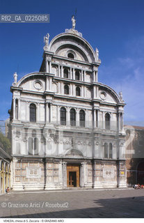 Localizzazione:..VENEZIA / CASTELLO..Oggetto:..Soggetto:..CHIESA DI S. ZACCARIA..Cronologia: ..XV SECOLO..Definizione Culturale:..   Autore: ..ANTONIO GAMBELLO..MAURO CODUSSI..   Stile:..TARDOGOTICO..RINASCIMENTO ..   Editori/Stampatori:..   Committenza:..Materia e Tecnica:..Collocazione:..Note:..MONUMENTALE..Riproduzione Fotografica:..Graziano Arici/Rosebud2 .Copyright:..Graziano Arici/Rosebud2 .Data:..1995..Costo:..A..