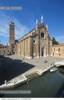 Localizzazione:..VENEZIA / S. POLO..Oggetto:..Soggetto:..S. MARIA GLORIOSA DEI FRARI / S. MARIA ASSUNTA..Cronologia: ..XIV XV SECOLO..Definizione Culturale:..   Autore: ....   Stile:..GOTICO..   Editori/Stampatori:..   Committenza:..Materia e Tecnica:..Collocazione:..Note:..MONUMENTALE CHIESA..Riproduzione Fotografica:..Graziano Arici/Rosebud2 .Copyright:..Graziano Arici/Rosebud2 .Data:..1995..Costo:..A..