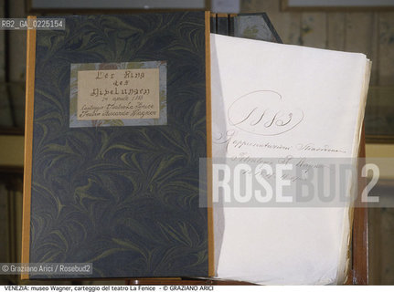Localizzazione:..VENEZIA / CANNAREGIO..Oggetto:..Soggetto:..CA VENDRAMIN CALERGI / MUSEO RICHARD WAGNER / CARTEGGIO DEL TEATRO LA FENICE DEL 1833 PER LA RAPPRESENTAZIONE STRAORDINARIA DELLA TETRALOGIA L ANELLO DEL NIBELUNGO..Cronologia: ....Definizione Culturale:..   Autore: ....   Stile:....   Editori/Stampatori:..   Committenza:..Materia e Tecnica:..Collocazione:..Note:..MONUMENTALE..Riproduzione Fotografica:..Graziano Arici/Rosebud2 .Copyright:..Graziano Arici/Rosebud2 .Data:..1990..Costo:..A..La cessione dei diritti di questa immagine si intende per quanto di nostra competenza. Non comprende invece le eventuali spese  relative a diritti che potranno essere richiesti dagli Enti o persone fisiche cui appartengono eventualmente i soggetti  ripresi. Tali costi, ove necessari, e l’espletamento di qualsivoglia pratica di richiesta di concessione del permesso di pubblicazione sono esclusivamente a carico e a cura del soggetto acquirente di questa immagine.