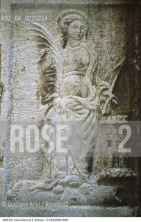 Localizzazione:..VENEZIA / CASTELLO..Oggetto:..Soggetto:..ARSENALE / BASSORILIEVO DI S. BARBARA..Cronologia: ....Definizione Culturale:..   Autore: ....   Stile:....   Editori/Stampatori:..   Committenza:..Materia e Tecnica:..Collocazione:..Note:..MONUMENTALE EDILIZIA MINORE..Riproduzione Fotografica:..Graziano Arici/Rosebud2 .Copyright:..Graziano Arici/Rosebud2 .Data:..1995..Costo:..A..