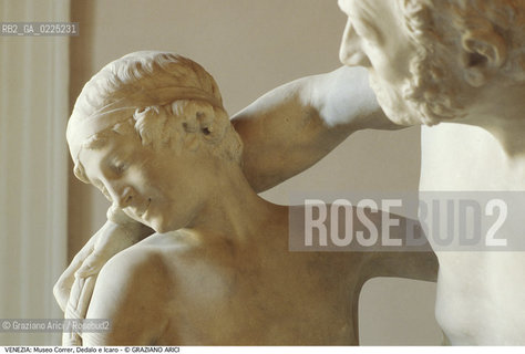 Localizzazione:..VENEZIA / S. MARCO..Oggetto:..Soggetto:..MUSEO CORRER / SALA DEL TRONO / DEDALO E ICARO..Cronologia: ..XVIII SECOLO..Definizione Culturale:..   Autore: ..ANTONIO CANOVA..   Stile:....   Editori/Stampatori:..   Committenza:..Materia e Tecnica:....Collocazione:..Note:..MONUMENTALE ..Riproduzione Fotografica:..Graziano Arici/Rosebud2 .Copyright:..Graziano Arici/Rosebud2 .Data:..1994..Costo:..A..