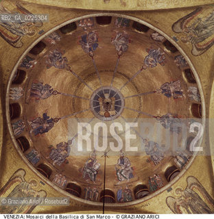 Localizzazione:..VENEZIA / S. MARCO..Oggetto:..Soggetto:..BASILICA DI SAN MARCO / MOSAICI / CUPOLA DELLA PENTECOSTE..Cronologia: ..XII SEC ..Definizione Culturale:..   Autore: ..   Stile: GOTICO BIZANTINO ROMANICO..   Editori/Stampatori:..   Committenza:..Materia e Tecnica:..Collocazione:..Note:..CHIESE..Riproduzione Fotografica:..Graziano Arici/Rosebud2 .Copyright:..Graziano Arici/Rosebud2 .Data:..1998..Costo:..A..