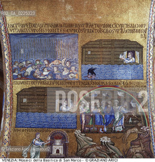 Localizzazione:..VENEZIA / S. MARCO..Oggetto:..Soggetto:..BASILICA DI SAN MARCO / MOSAICI DELL ATRIO NARTECE / STORIE DI NOE..Cronologia: ..XIII SEC..Definizione Culturale:..   Autore:..   Stile: ..   Editori/Stampatori:..   Committenza:..Materia e Tecnica:..Collocazione:..Note:..CHIESE..Riproduzione Fotografica:..Graziano Arici/Rosebud2 .Copyright:..Graziano Arici/Rosebud2 .Data:..1998..Costo:..A..