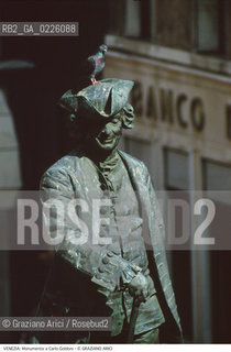 Caption: Localizzazione:..VENEZIA / S. MARCO..Oggetto:..Soggetto:..CAMPO S. BARTOLOMIO / MONUMENTO A CARLO GOLDONI..Cronologia: ..XIX SECOLO..Definizione Culturale:..   Autore:..ANTONIO DAL ZOTTO ..   Stile:..   Editori/Stampatori:..   Committenza:..Materia e Tecnica:..BRONZO..Collocazione:..Note:..CALLI CAMPI PONTI..Riproduzione Fotografica:..Graziano Arici/Rosebud2 .Copyright:..Graziano Arici/Rosebud2 .Data:..1990..Costo:..A