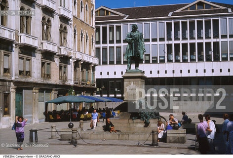 Localizzazione:..VENEZIA / S. MARCO..Oggetto:..Soggetto:..CAMPO MANIN / MONUMENTO A DANIELE MANIN / CASSA DI RISPARMIO..Cronologia:..XIX XX SECOLO..Definizione Culturale:..   Autore: ..LUIGI BORRO..PIERLUIGI NERVI..ANGELO SCATTOLIN..   Stile: ....   Editori/Stampatori:..   Committenza:..Materia e Tecnica:..Collocazione:..Note:..CALLI CAMPI E PONTI..Riproduzione Fotografica:..Copyright:..Graziano Arici/Rosebud2 .Data:..1993..Costo:..A