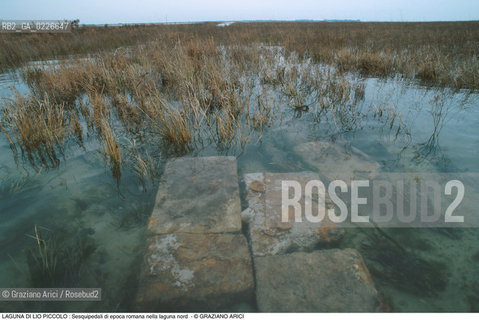 Caption: Nome:..LIO PICCOLO..Localizzazione:..VENEZIA / LAGUNA DI LIO PICCOLO / LAGUNA NORD..VENICE / LIO PICCOLO   / THE NORTH LAGOON..Soggetto:..LAGUNA DI LIO PICCOLO : Sesquipedali di epoca romana nella laguna nord..ARCHEOLOGIA..Cronologia:......Autore:......Stile:......Editori Stampatori:......Committenza:......Materia e Tecnica:......Collocazione:......Note:....Riproduzione Fotografica:..Graziano Arici/Rosebud2 ...Copyright:..Graziano Arici / rosebud2/....Data:..1993....Costo:..A....Key:..ISOLE ABBANDONATE..UNINHABITED ISLANDS