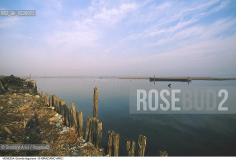 Localizzazione:..VENEZIA / LAGUNA NORD..Oggetto:..Soggetto:..GRONDA LAGUNARE A S. GIULIANO / PALIFICAZIONI..Cronologia: ....Definizione Culturale:..   Autore:....   Stile:..   Editori/Stampatori:..   Committenza:..Materia e Tecnica:....Collocazione:..Note:..LAGUNA - PESCA..Riproduzione Fotografica:..Copyright:..Graziano Arici/Rosebud2 .Data:..1995..Costo:..A