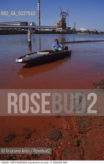 Localizzazione:..VENEZIA / PORTO MARGHERA..Oggetto:..Soggetto:..INQUINAMENTO NEI CANALI / RIFIUTI TOSSICI ZONA INDUSTRIALE..Cronologia: ....Definizione Culturale:..   Autore:....   Stile:..   Editori/Stampatori:..   Committenza:..Materia e Tecnica:....Collocazione:..Note:..DISCARICHE..Riproduzione Fotografica:..Copyright:..Graziano Arici/Rosebud2 .Data:..1998..Costo:..A