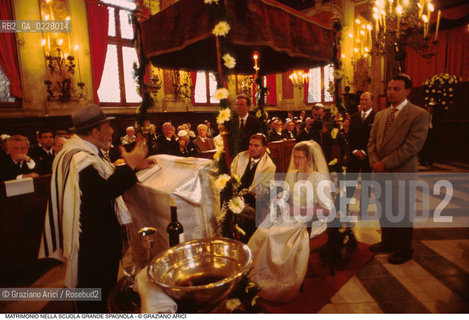 Caption: Nome:..SCUOLA GRANDE SPAGNOLA :  MATRIMONIO..     ..Localizzazione:..VENEZIA / CANNAREGIO / GHETTO  ..VENICE / CANNAREGIO  / GHETTO    ..Soggetto:..MATRIMONIO  ..WEDDING  ..Cronologia:..  ....Autore:......Stile:......Editori Stampatori:......Committenza:......Materia e Tecnica:......Collocazione:......Note:......Riproduzione Fotografica:  ..Graziano Arici/Rosebud2 ....Copyright:..Graziano Arici/Rosebud2/....Data:..1994 ....Costo:..A....Key:..RITI  ..RITES