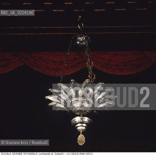 Nome:..SCUOLA GRANDE SPAGNOLA : LAMPADA DI SHABBATH..     ..Localizzazione:..VENEZIA / CANNAREGIO / GHETTO VECCHIO / SINAGOGA / SCUOLA GRANDE SPAGNOLA   ..VENICE / CANNAREGIO /  GHETTO VECCHIO / SYNAGOGUE / SCUOLA GRANDE SPAGNOLA     ..Soggetto:..LAMPADA DI SHABBATH  ..SHABBATHS LAMP   ..Cronologia:..  ....Autore:......Stile:......Editori Stampatori:......Committenza:......Materia e Tecnica:......Collocazione:......Note:......Riproduzione Fotografica:  ..Graziano Arici/Rosebud2 ....Copyright:..Graziano Arici/Rosebud2/....Data:..1994 ....Costo:..A....Key:..RITI  OGGETTI  CHIESA  ..RITES  OBJECTS  CHURCH  ..