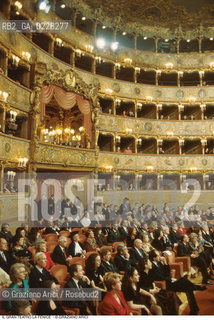 Caption: Nome: ..GRAN TEATRO LA FENICE..Descrizione: ..SALA / VENEZIA..Credit: ..Graziano Arici/Rosebud2/..Costo: ..A..Nazione: ..ITALIA..Città: ..VENEZIA..Data: ..1985 ca.