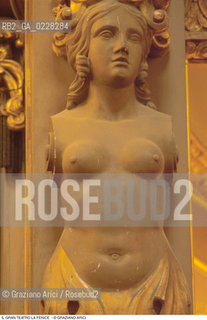 Caption: Nome: ..GRAN TEATRO LA FENICE..Descrizione: ..DECORAZIONE DEI PALCHI CARIATIDE / VENEZIA..Credit: ..Graziano Arici/Rosebud2/..Costo: ..A..Nazione: ..ITALIA..Città: ..VENEZIA..Data: ..1985 ca.
