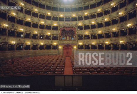 Caption: Nome: ..GRAN TEATRO LA FENICE..Descrizione: ..SALA / VENEZIA..Credit: ..Graziano Arici/Rosebud2/..Costo: ..A..Nazione: ..ITALIA..Città: ..VENEZIA..Data: ..1985 ca.