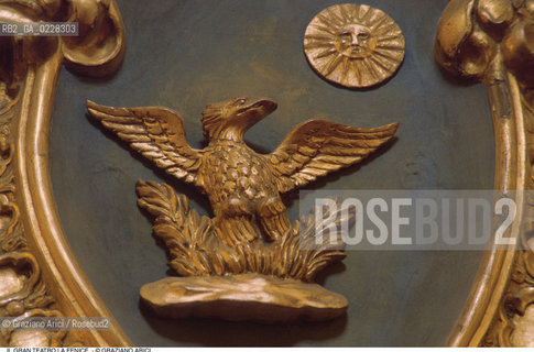 Caption: Nome: ..GRAN TEATRO LA FENICE..Descrizione: ..DECORAZIONI DEL PALCO REALE / VENEZIA..Credit: ..Graziano Arici/Rosebud2/..Costo: ..A..Nazione: ..ITALIA..Città: ..VENEZIA..Data: ..1985 ca.