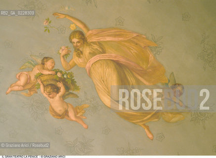 Caption: Nome: ..GRAN TEATRO LA FENICE..Descrizione: ..AFFRESCHI DEL GAVAGNIN / VENEZIA..Credit: ..Graziano Arici/Rosebud2/..Costo: ..A..Nazione: ..ITALIA..Città: ..VENEZIA..Data: ..1985 ca.