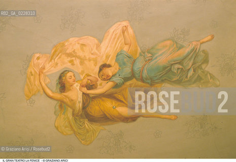 Caption: Nome: ..GRAN TEATRO LA FENICE..Descrizione: ..AFFRESCHI DEL GAVAGNIN / VENEZIA..Credit: ..Graziano Arici/Rosebud2/..Costo: ..A..Nazione: ..ITALIA..Città: ..VENEZIA..Data: ..1985 ca.