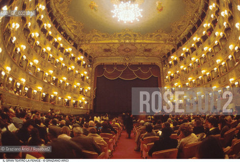 Caption: Nome: ..GRAN TEATRO LA FENICE..Descrizione: ..SALA / VENEZIA..Credit: ..Graziano Arici/Rosebud2/..Costo: ..A..Nazione: ..ITALIA..Città: ..VENEZIA..Data: ..1985 ca.