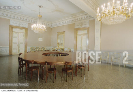 Caption: Nome: ..GRAN TEATRO LA FENICE..Descrizione: ..SALE APOLLINEE/ VENEZIA..Credit: ..Graziano Arici/Rosebud2/..Costo: ..A..Nazione: ..ITALIA..Città: ..VENEZIA..Data: ..1985 ca.