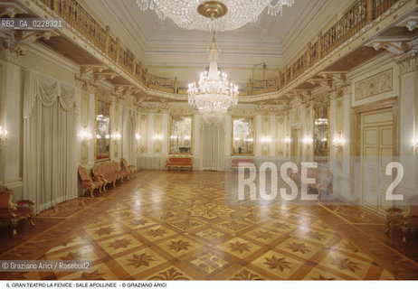 Caption: Nome: ..GRAN TEATRO LA FENICE..Descrizione: ..SALE APOLLINEE / VENEZIA..Credit: ..Graziano Arici/Rosebud2/..Costo: ..A..Nazione: ..ITALIA..Città: ..VENEZIA..Data: ..1985 ca.