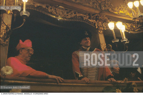Caption: Nome: ..GRAN TEATRO LA FENICE..Descrizione: ..PALCHI FESTA DI CARNEVALE / VENEZIA..Credit: ..Graziano Arici/Rosebud2/..Costo: ..A..Nazione: ..ITALIA..Città: ..VENEZIA..Data: ..1983.