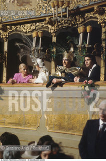 Caption: Nome: ..GRAN TEATRO LA FENICE..Descrizione: ..PALCHI FESTA DI CARNEVALE / VENEZIA..Credit: ..Graziano Arici/Rosebud2/..Costo: ..A..Nazione: ..ITALIA..Città: ..VENEZIA..Data: ..1985 ca.