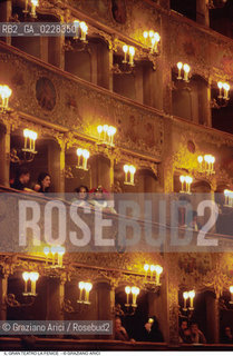 Caption: Nome: ..GRAN TEATRO LA FENICE..Descrizione: ..PALCHI / VENEZIA..Credit: ..Graziano Arici/Rosebud2/..Costo: ..A..Nazione: ..ITALIA..Città: ..VENEZIA..Data: ..1985 ca.