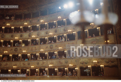 Caption: Nome: ..GRAN TEATRO LA FENICE..Descrizione: ..PALCHI / VENEZIA..Credit: ..Graziano Arici/Rosebud2/..Costo: ..A..Nazione: ..ITALIA..Città: ..VENEZIA..Data: ..1985 ca.