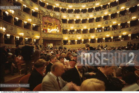 Caption: Nome: ..GRAN TEATRO LA FENICE..Descrizione: ..SALA / VENEZIA..Credit: ..Graziano Arici/Rosebud2/..Costo: ..A..Nazione: ..ITALIA..Città: ..VENEZIA..Data: ..1985 ca.
