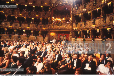 Caption: Nome: ..GRAN TEATRO LA FENICE..Descrizione: ..SALA / VENEZIA..Credit: ..Graziano Arici/Rosebud2/..Costo: ..A..Nazione: ..ITALIA..Città: ..VENEZIA..Data: ..1985 ca.