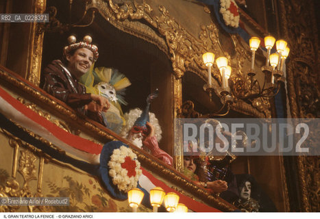 Caption: Nome: ..GRAN TEATRO LA FENICE..Descrizione: ..PALCHI FESTA DI CARNEVALE / VENEZIA..Credit: ..Graziano Arici/Rosebud2/..Costo: ..A..Nazione: ..ITALIA..Città: ..VENEZIA..Data: ..1985 ca.