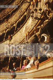 Caption: Nome: ..GRAN TEATRO LA FENICE..Descrizione: ..PALCHI FESTA DI CARNEVALE / VENEZIA..Credit: ..Graziano Arici/Rosebud2/..Costo: ..A..Nazione: ..ITALIA..Città: ..VENEZIA..Data: ..1985 ca.