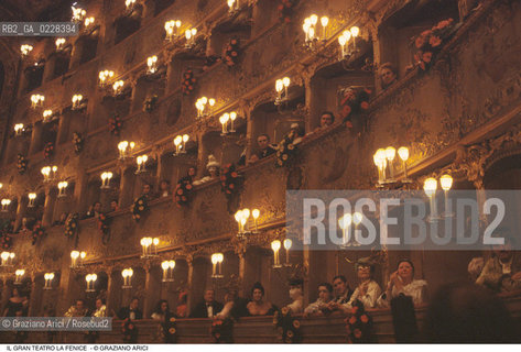 Caption: Nome: ..GRAN TEATRO LA FENICE..Descrizione: ..PALCHI / VENEZIA..Credit: ..Graziano Arici/Rosebud2/..Costo: ..A..Nazione: ..ITALIA..Città: ..VENEZIA..Data: ..1985 ca.