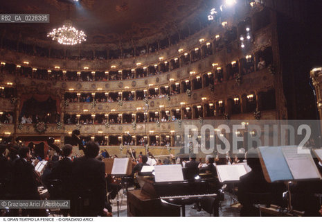 Caption: Nome: ..ORCHESTRA DEL GRAN TEATRO LA FENICE..Descrizione: ..MUSICA CLASSICA..Credit: ..Graziano Arici/Rosebud2/..Costo: ..A..Nazione: ..ITALIA..Città: ..VENEZIA..Data: ..1985 c.a.