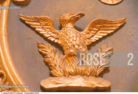 Caption: Nome: ..GRAN TEATRO LA FENICE..Descrizione: ..DECORAZIONI DEL PALCO REALE / VENEZIA..Credit: ..Graziano Arici/Rosebud2/..Costo: ..A..Nazione: ..ITALIA..Città: ..VENEZIA..Data: ..1985 ca.