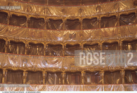 Caption: Nome: ..GRAN TEATRO LA FENICE..Descrizione: ..SALA / VENEZIA RESTAURO PALCHI..Credit: ..Graziano Arici/Rosebud2/..Costo: ..A..Nazione: ..ITALIA..Città: ..VENEZIA..Data: ..1989